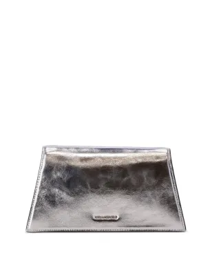 Karl Lagerfeld K/Signature 2.0 メタリックショルダーバッグ - シルバー - サムネイル2