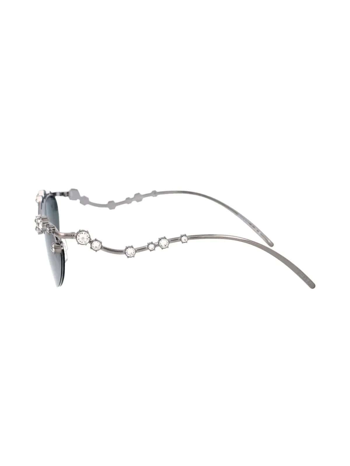 Swarovski Eyewear ガンメタル サングラス - シルバー - 画像3