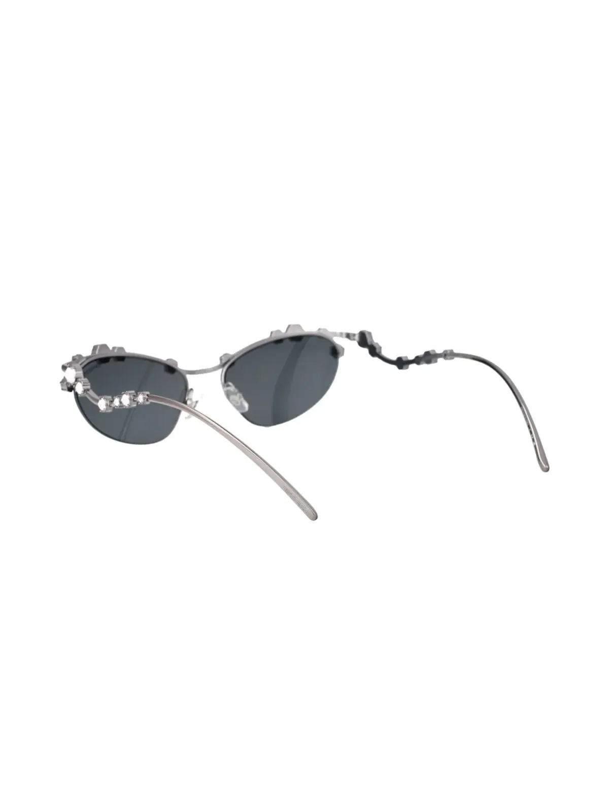 Swarovski Eyewear ガンメタル サングラス - シルバー - 画像4