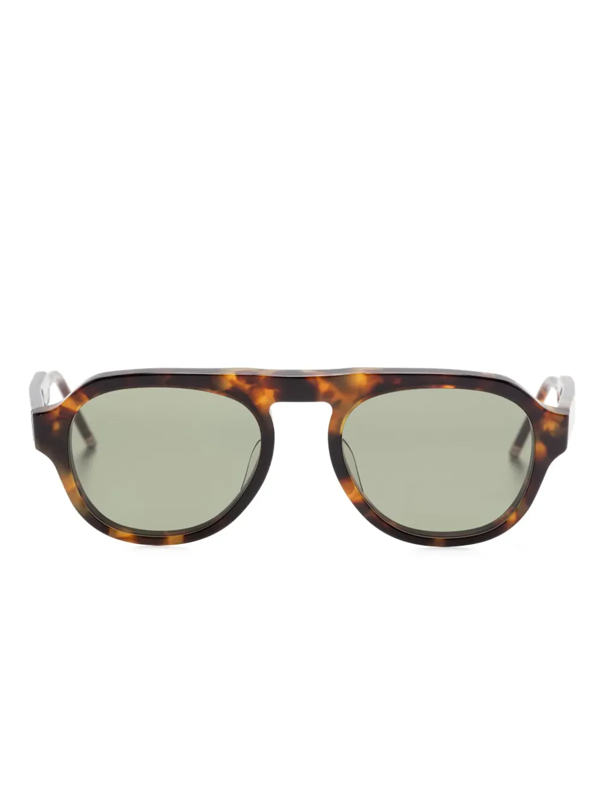 Thom Browne Eyewear オーバルフレーム サングラス - 画像1
