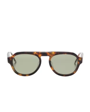 Thom Browne Eyewear オーバルフレーム サングラス - サムネイル1