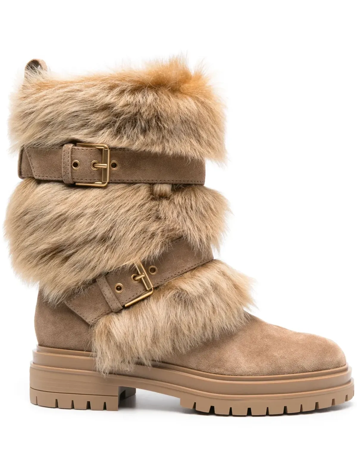 Gianvito Rossi Maverick ブーツ - ブラウン - 画像1