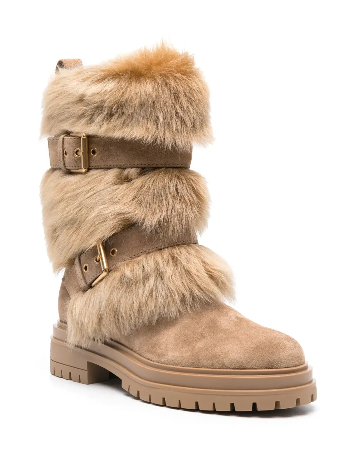 Gianvito Rossi Maverick ブーツ - ブラウン - 画像2