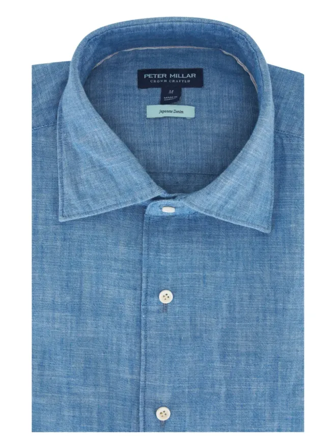 Peter Millar Peter Millar シャンブレー ボタンアップシャツの商品画像