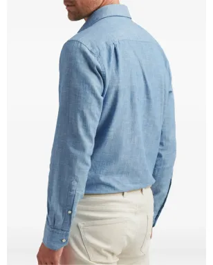 Peter Millar シャンブレー ボタンアップシャツ - サムネイル3