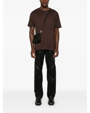 Avant Toi marbled-effect T-shirt - Brown - サムネイル2