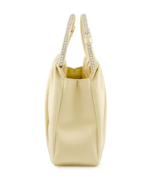 Amina Muaddi Vittoria Crystal Satin トートバッグ - サムネイル4