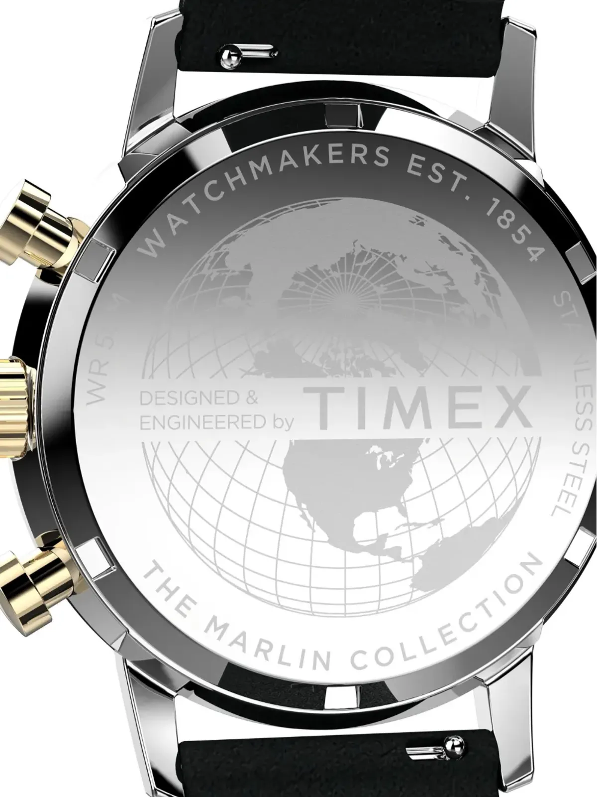 TIMEX マリン クォーツ ブラック - 画像4