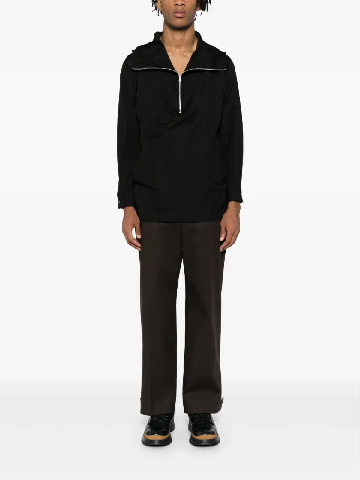 Comme des Garçons Homme Deux フーデッドシャツ - 画像2