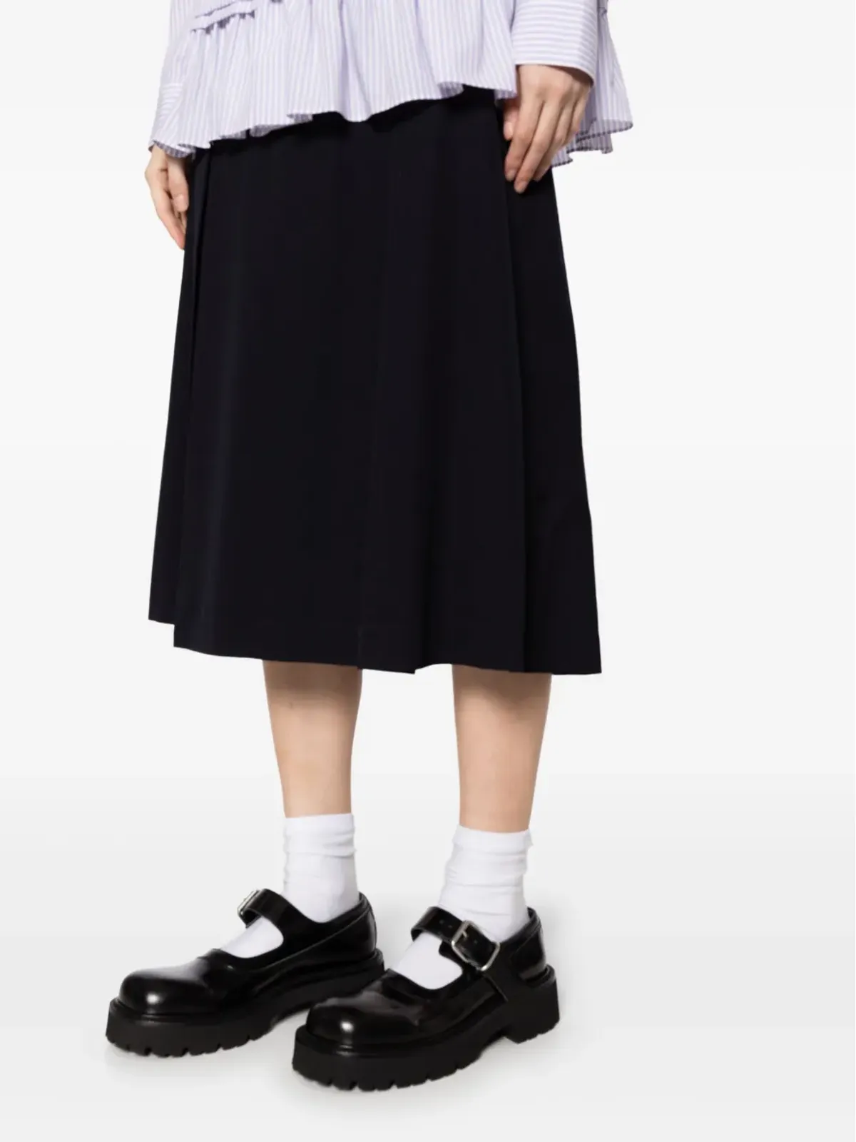 Comme Des Garçons Girl プリーツウールスカート - 画像5
