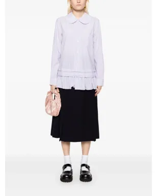 Comme Des Garçons Girl プリーツウールスカート - サムネイル2