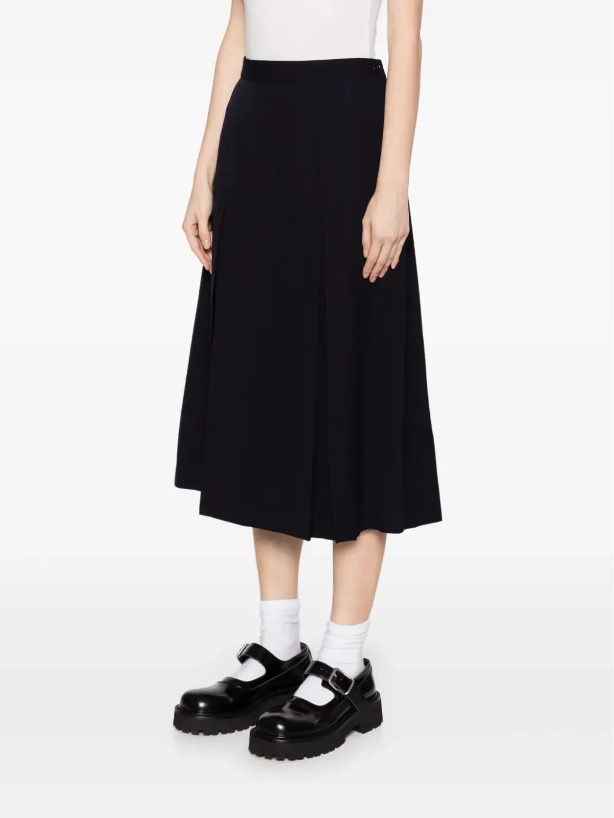 Comme Des Garçons Girl プリーツウールスカート - 画像3