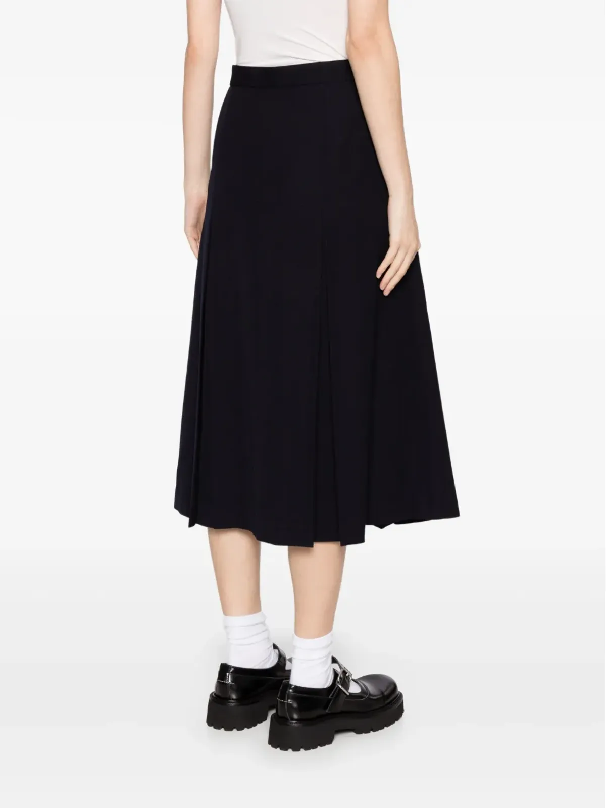 Comme Des Garçons Girl プリーツウールスカート - 画像4