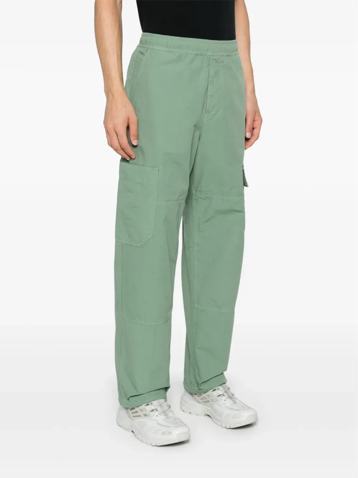 Stone Island コットンリップストップパンツ - 画像3