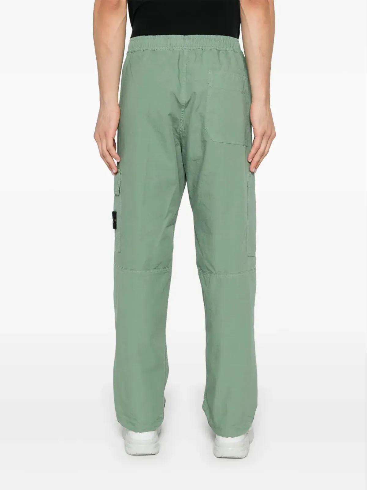 Stone Island コットンリップストップパンツ - 画像4