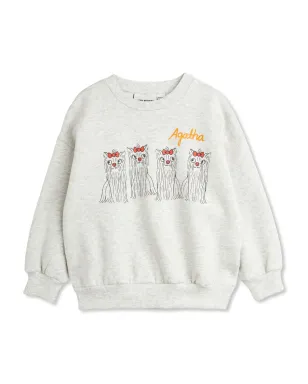 Mini Rodini Agatha Dogs スウェット - サムネイル1