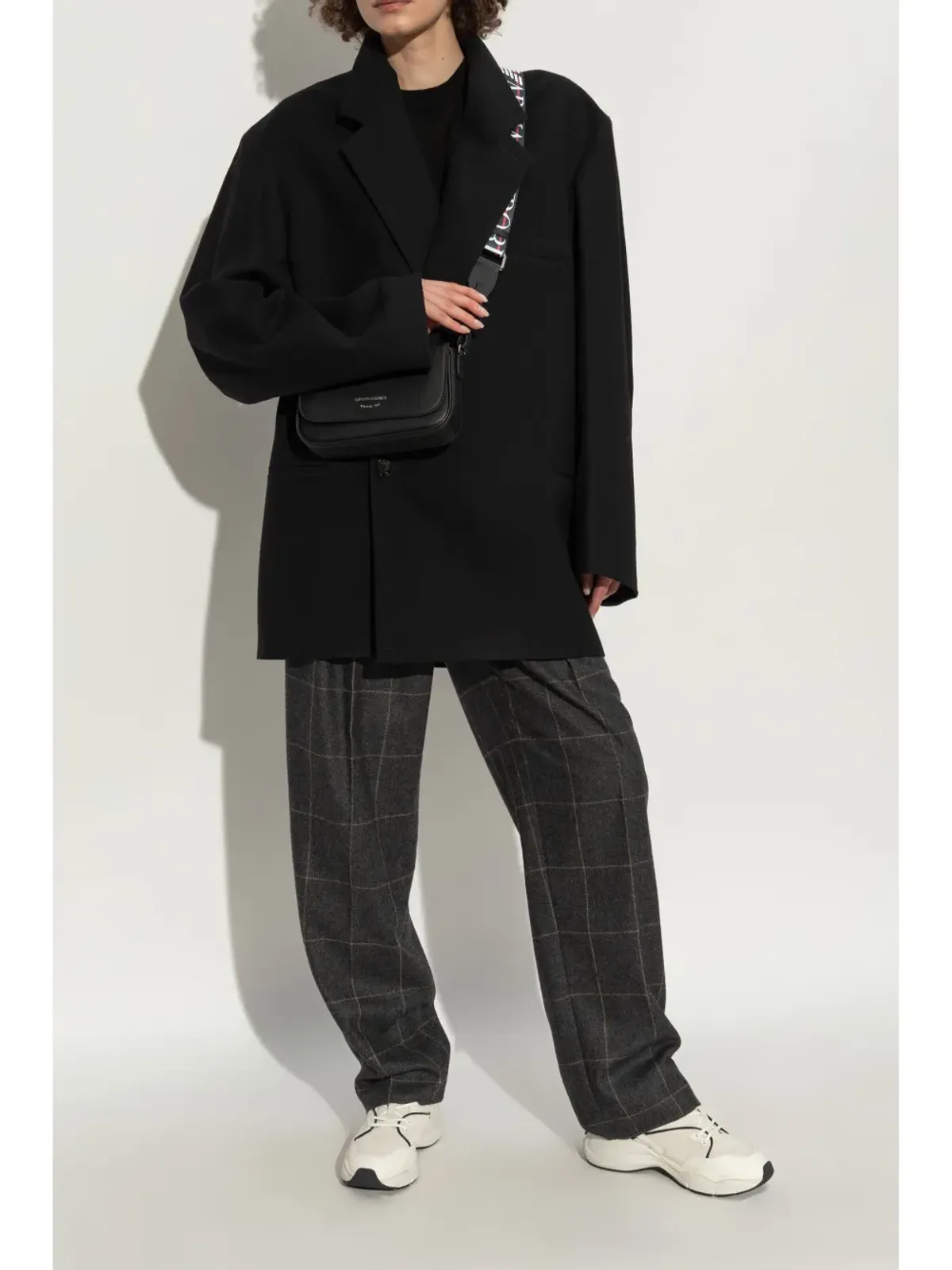 Emporio Armani パネルドスニーカー - 画像3