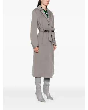 DVF Diane von Furstenberg Nene コート（グレー） - サムネイル3
