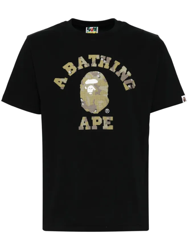A BATHING APE® A BATHING APE® ロゴプリントTシャツの商品画像