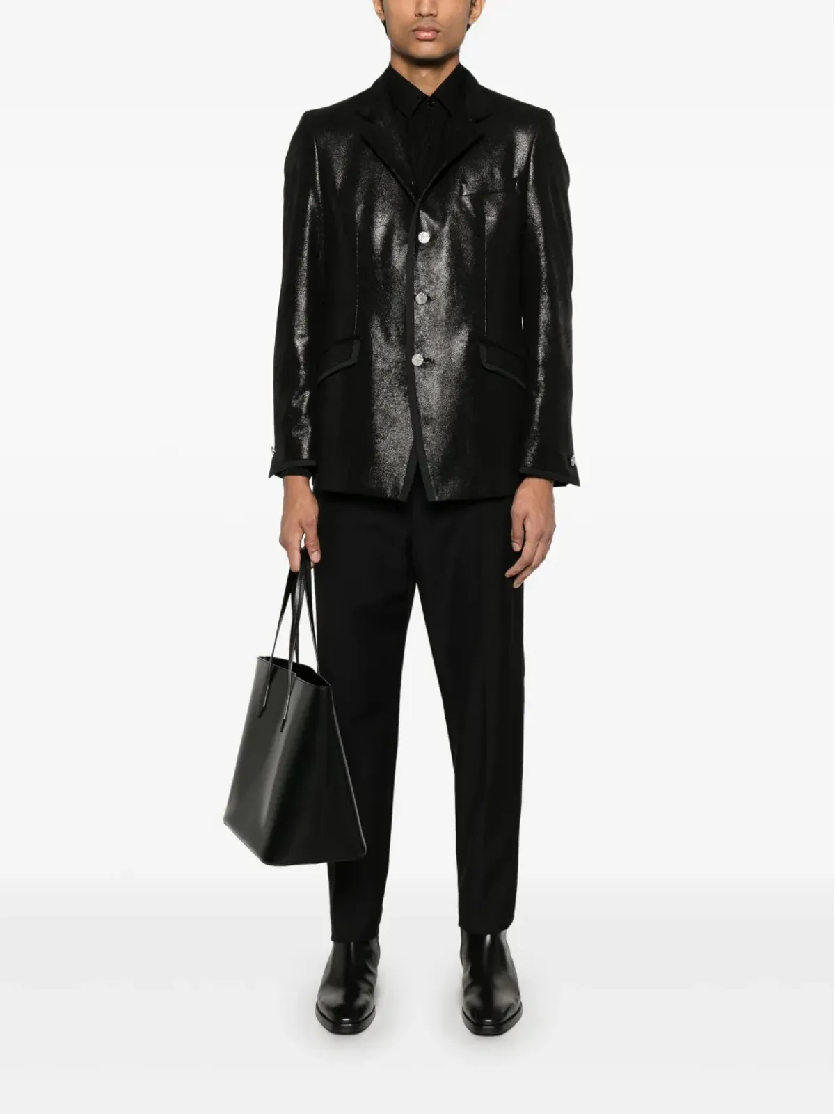 Karl Lagerfeld グローリーブレザー - ブラック - 画像2