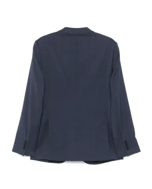 Emporio Armani シングルブレスト スリムスーツ ブルー - サムネイル2
