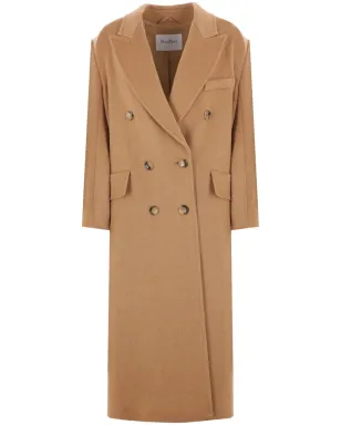 Max Mara ダブルブレスト キャメルコート ブラウン - サムネイル1