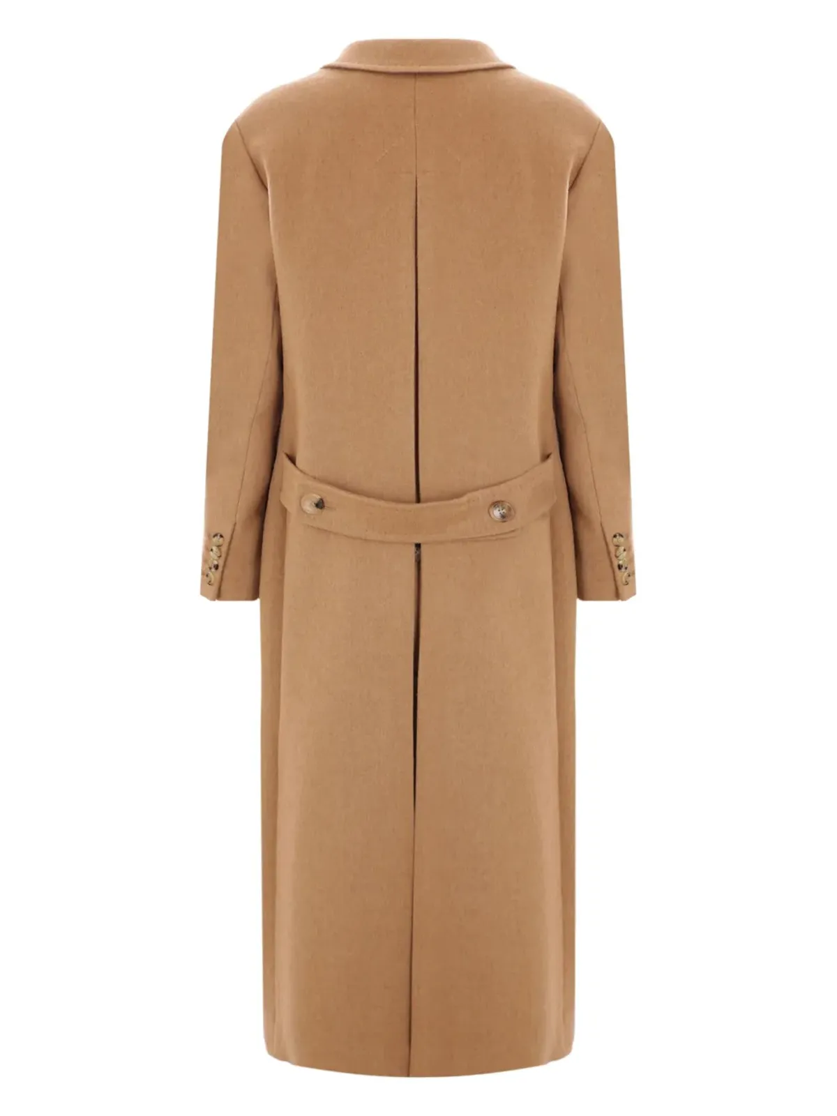 Max Mara ダブルブレスト キャメルコート ブラウン - 画像2