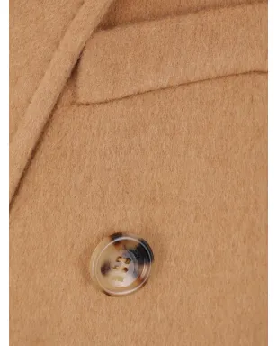 Max Mara ダブルブレスト キャメルコート ブラウン - サムネイル4