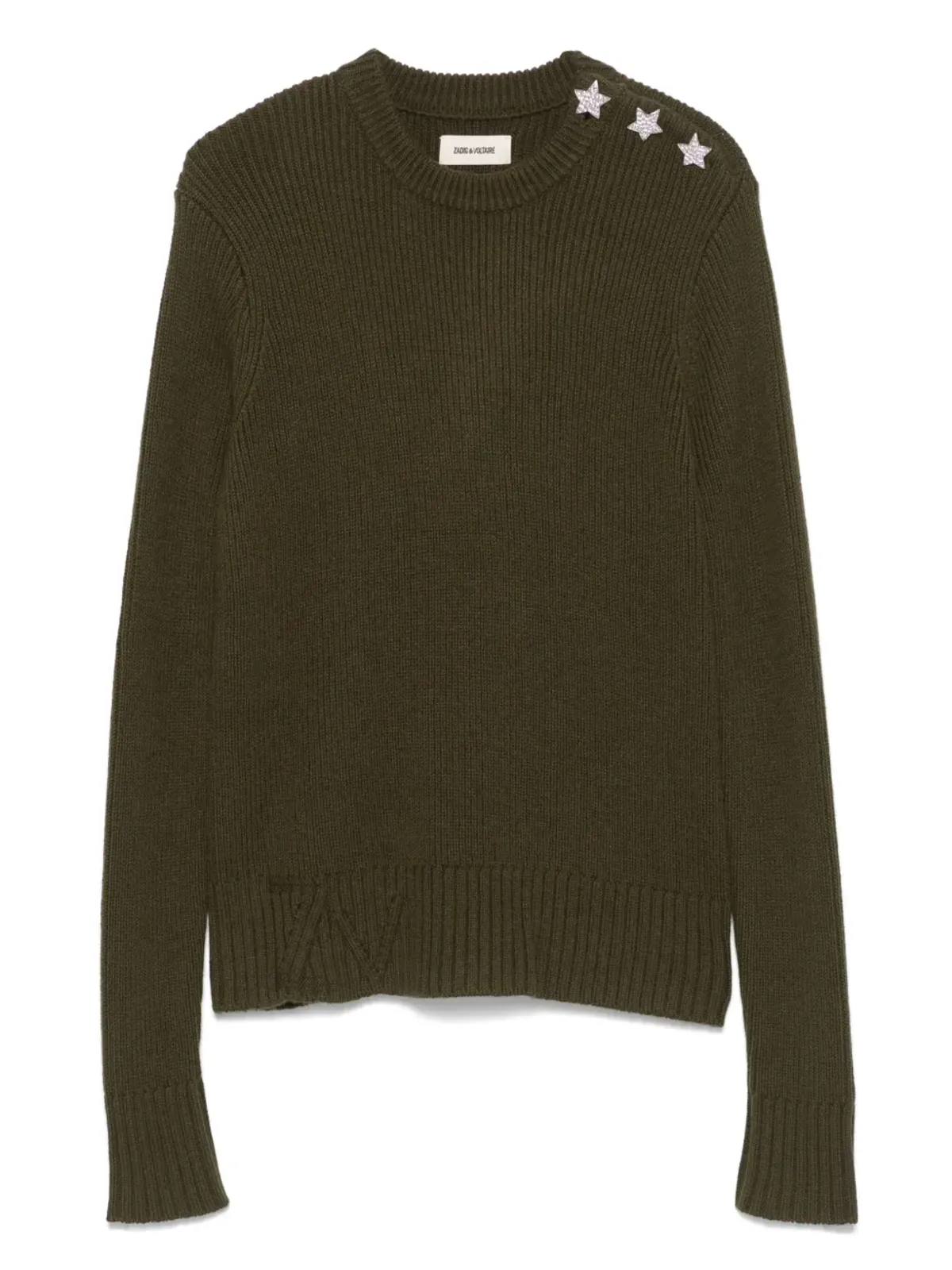 Zadig & Voltaire Kids リブ編みセーター - 画像3
