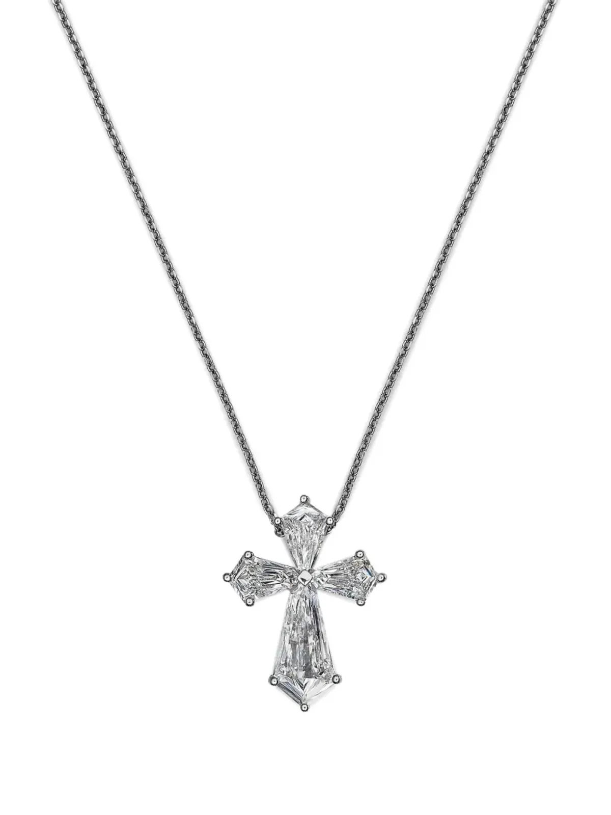 Jewels Aficionado プラチナダイヤモンドネックレス - 画像2