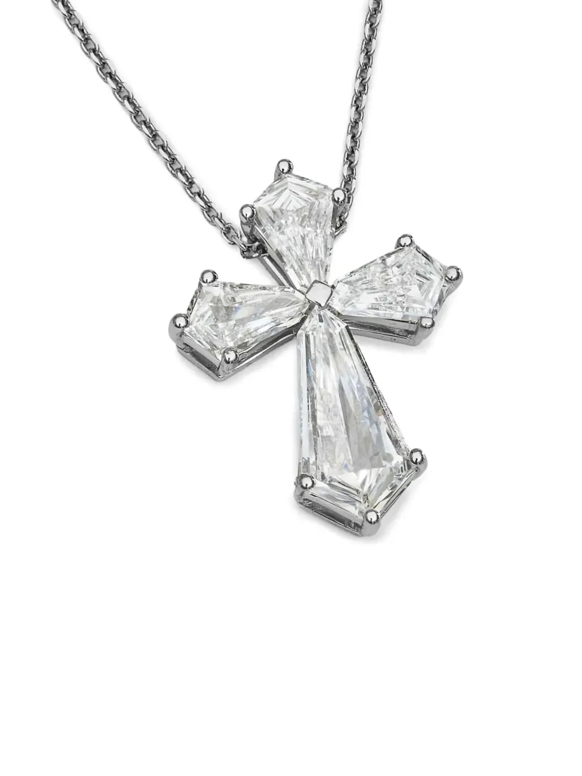 Jewels Aficionado プラチナダイヤモンドネックレス - 画像3