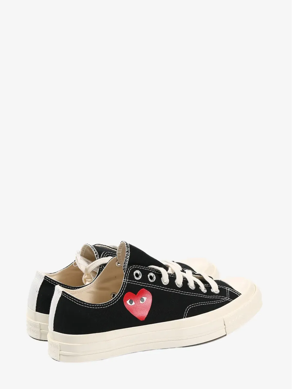 Comme Des Garçons Play x Converse プレイ チャック70 OG トレーナー ブラック - 画像2