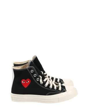 Comme Des Garçons Play x Converse Play Chuck 70 トレーナー - ブラック - サムネイル1