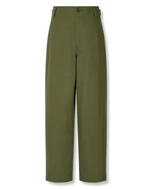 TOMBOY ベルト付きコットンパンツ - Green - サムネイル1