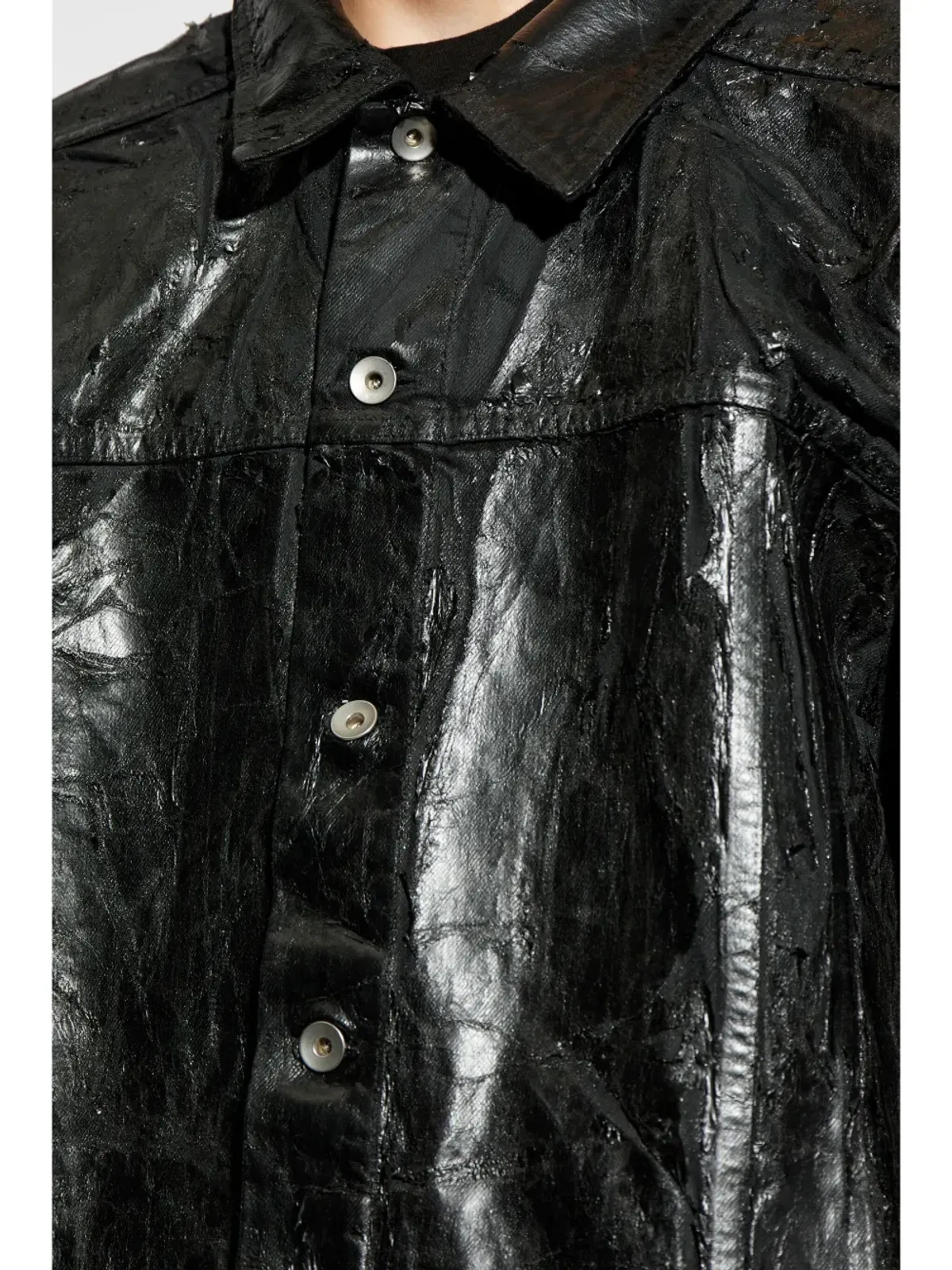 Rick Owens DRKSHDW ジャンボワーカー ジャケット - ブラック - 画像5
