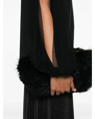 CHIARA BONI La Petite Robe Shanti Illusion blouse - Black - サムネイル5