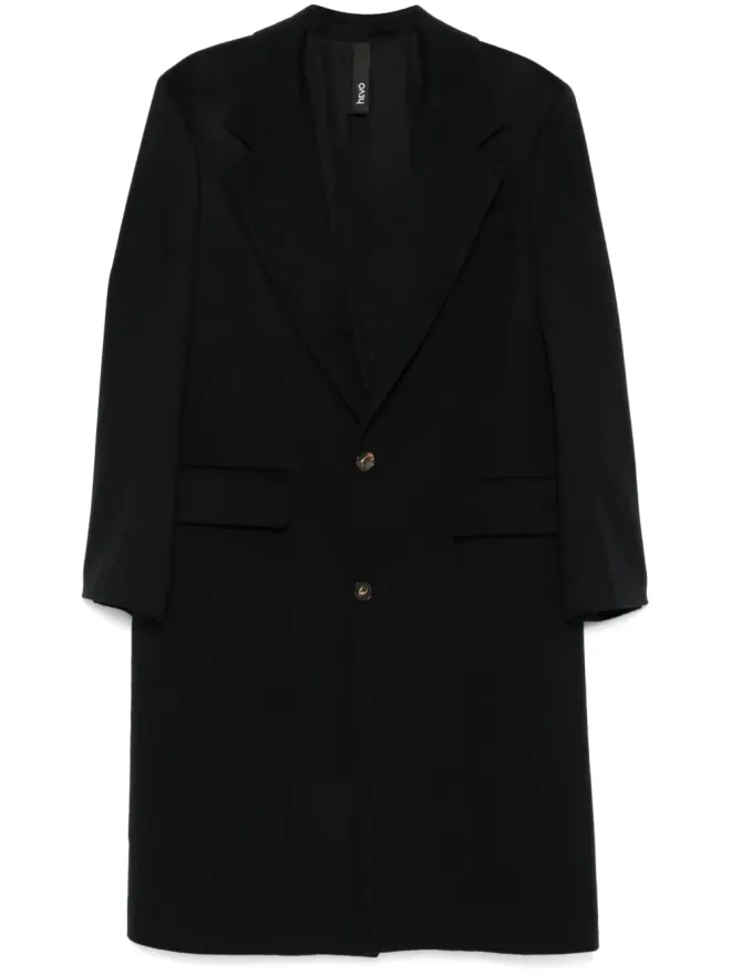 Hevo Hevo シングルブレストコートの商品画像