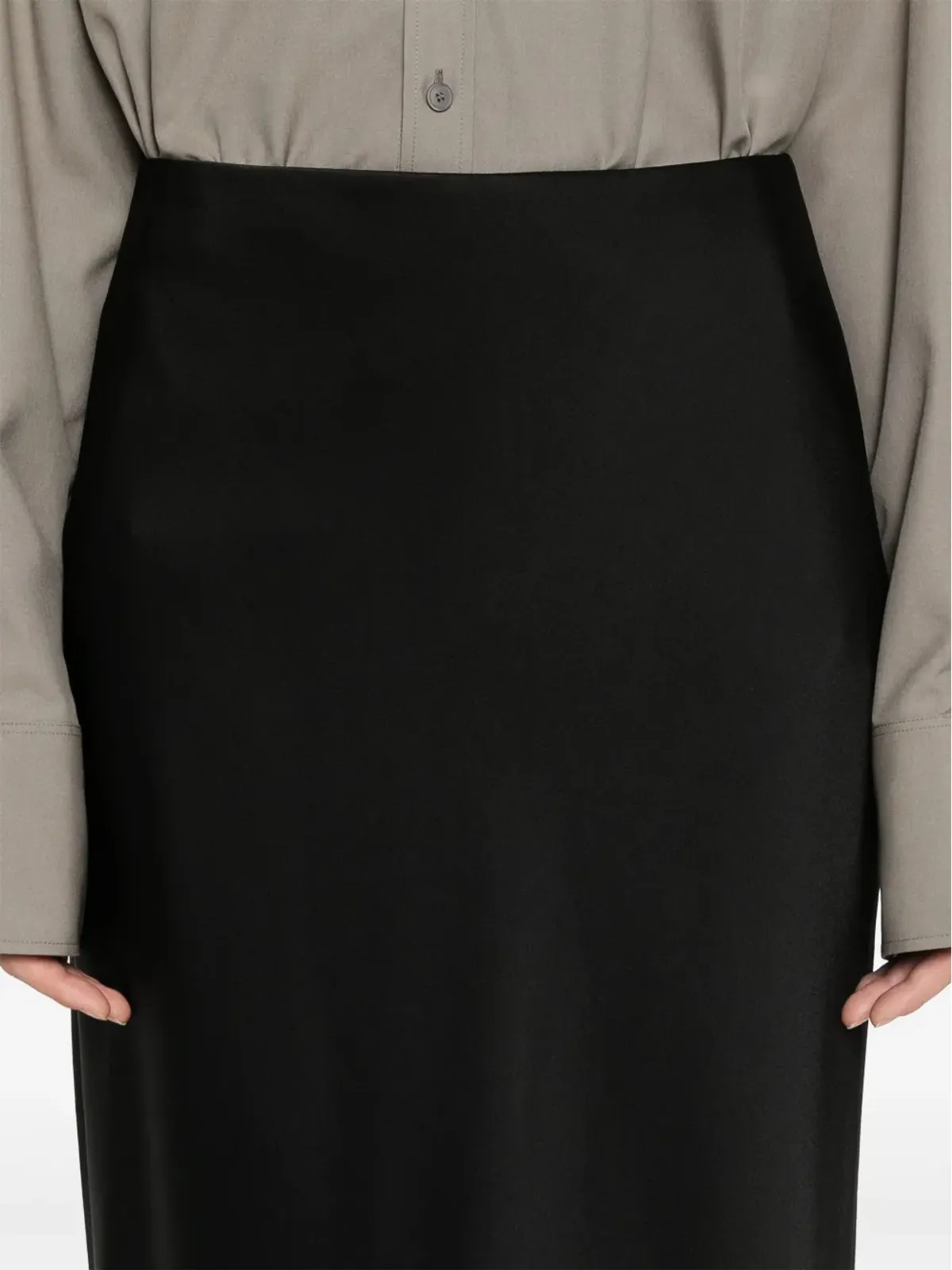 Carven バイアスカット マキシスカート - 画像5