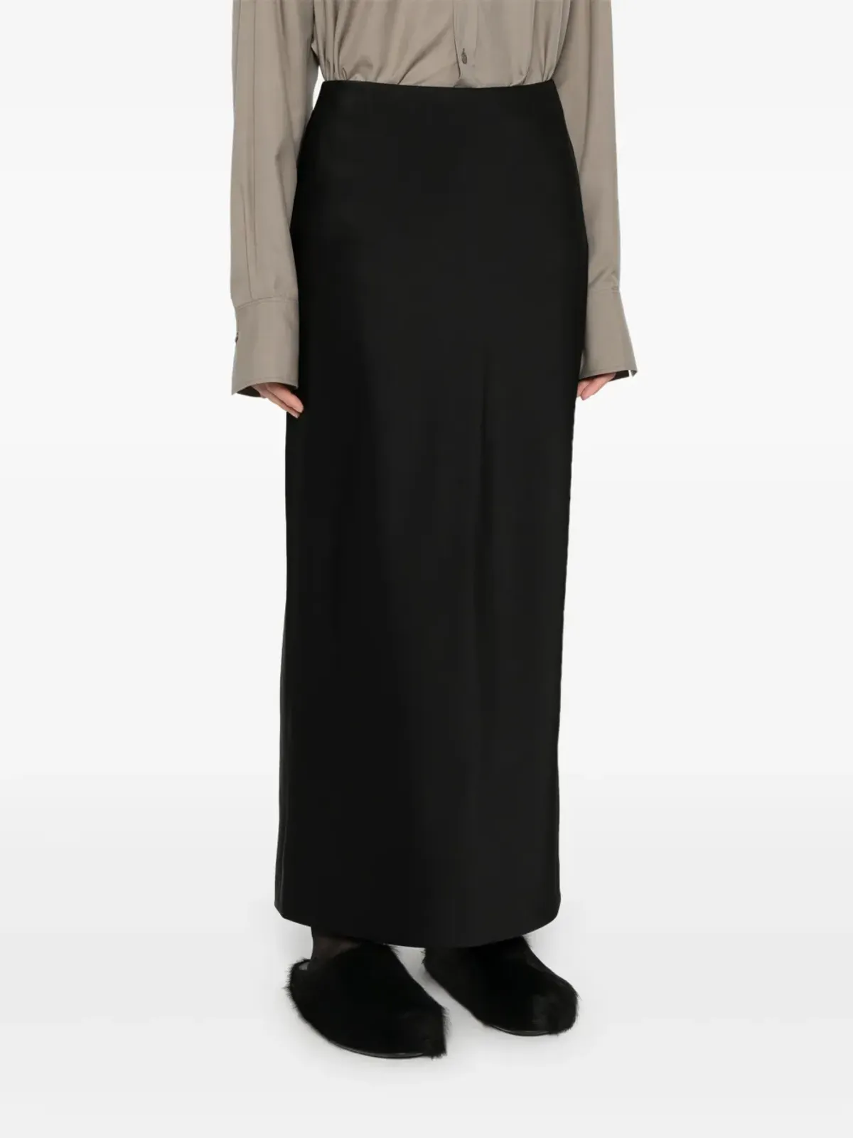 Carven バイアスカット マキシスカート - 画像3