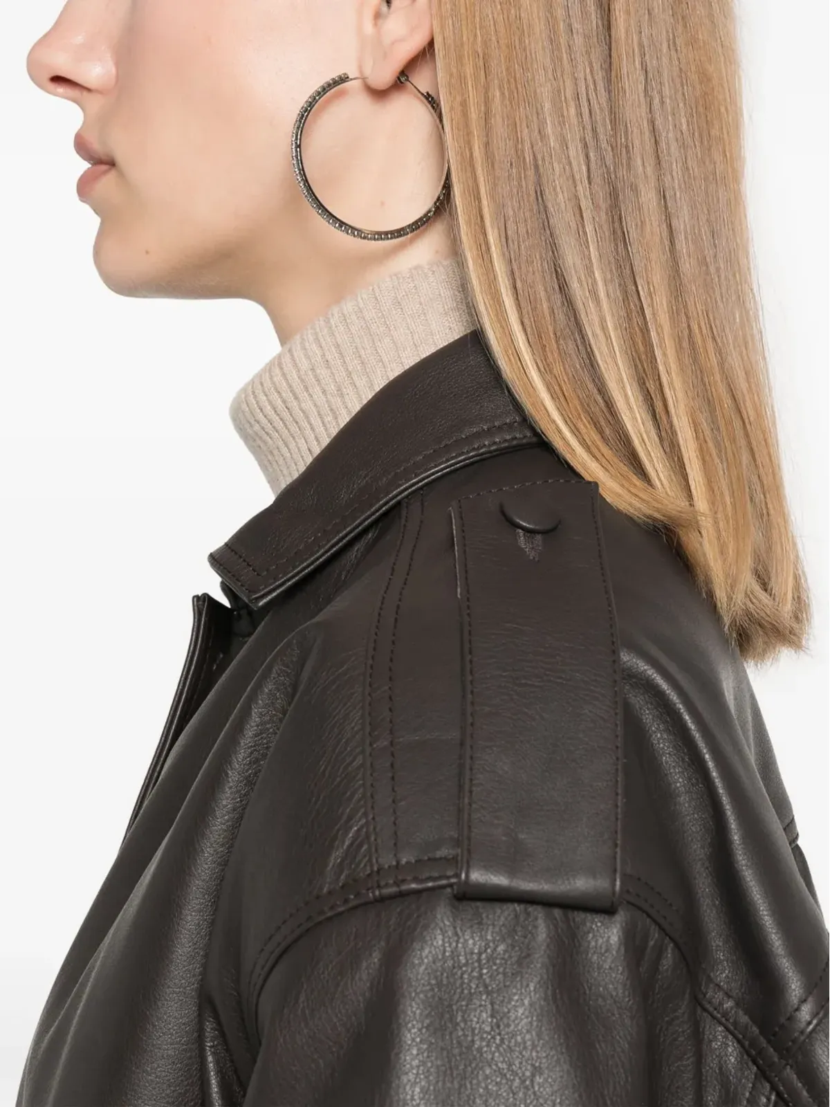 Blazé Milano Ares Charlie jacket - Brown - 画像5