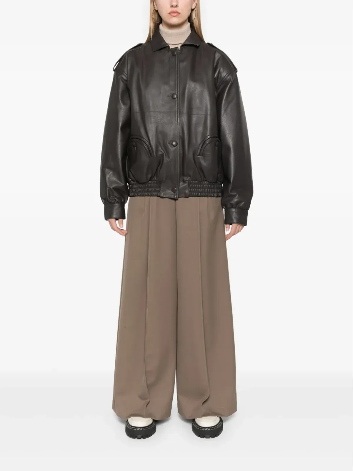 Blazé Milano Ares Charlie jacket - Brown - 画像2