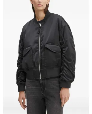 Levi's ギャザー袖ボンバージャケット - ブラック - サムネイル1