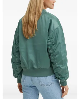 Levi's フラップポケット ボンバージャケット グリーン - サムネイル3