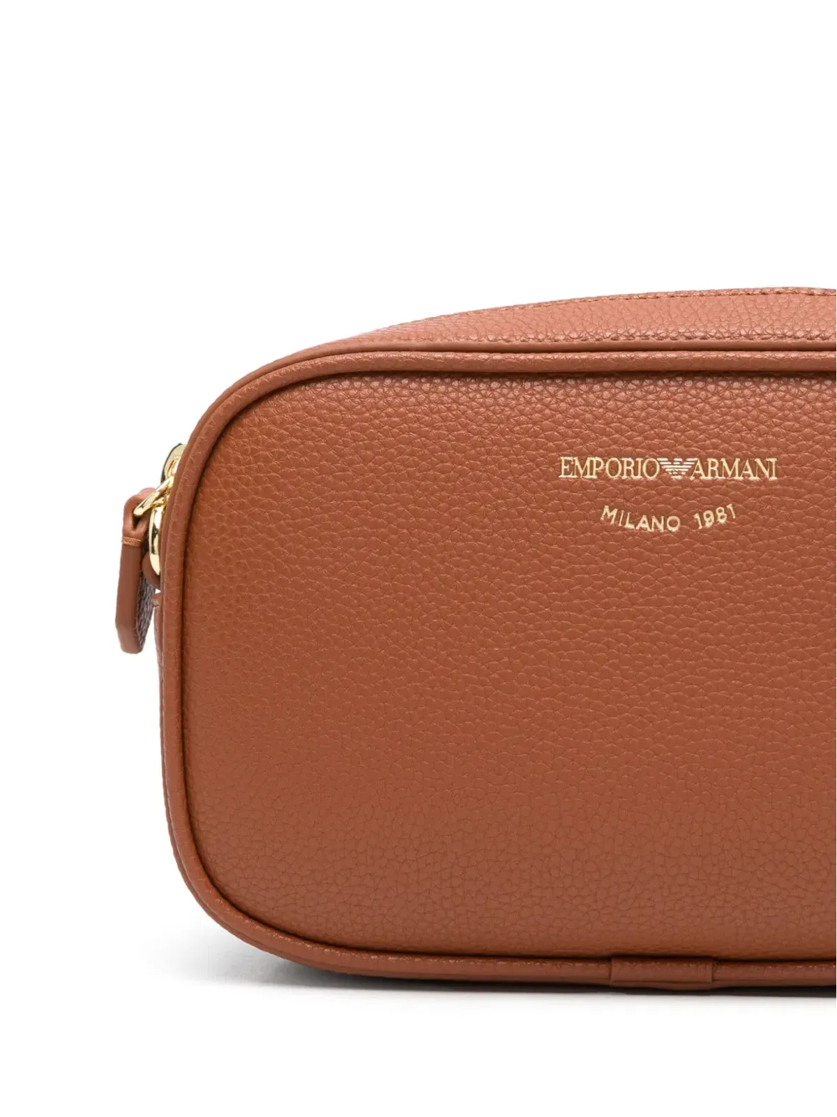 Emporio Armani ロゴデボスド クロスボディバッグ - ブラウン - 画像4