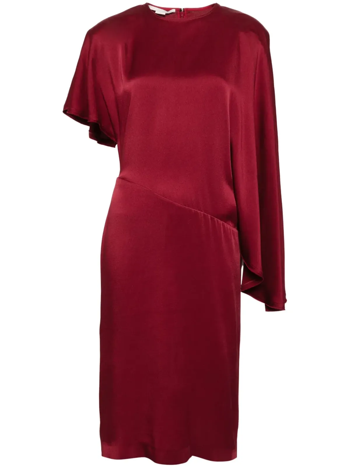 Stella McCartney アシンメトリック マキシドレス - レッド - 画像1