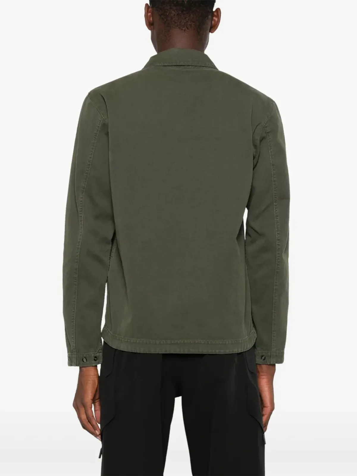 Stone Island コンパスモチーフ シャツ - 画像4
