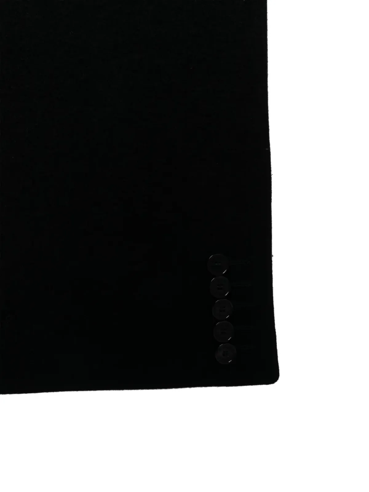 ALAINPAUL pocket wool scarf - Black - 画像3