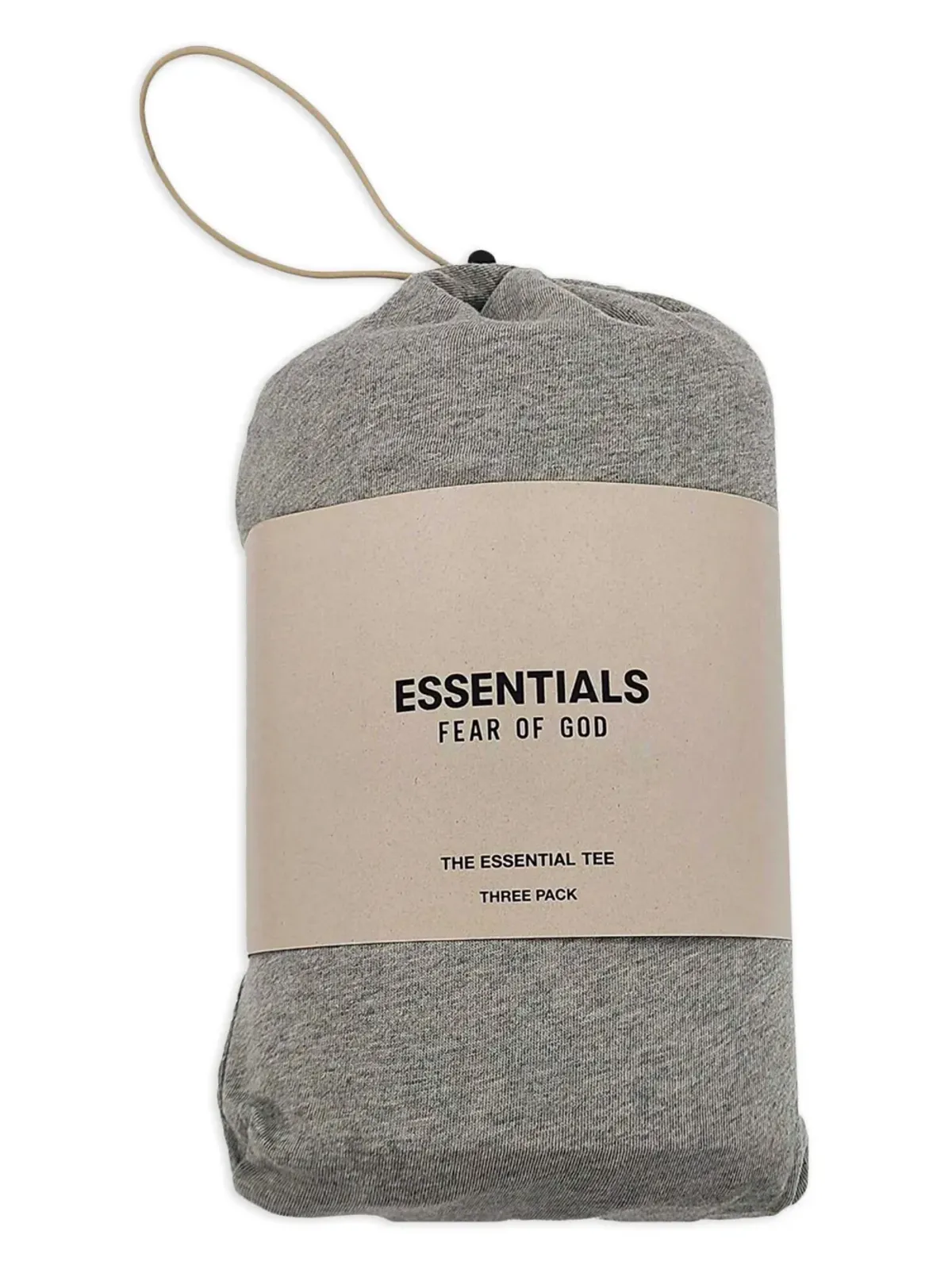 FEAR OF GOD ESSENTIALS 無地Tシャツ（3枚セット） グレー - 画像4