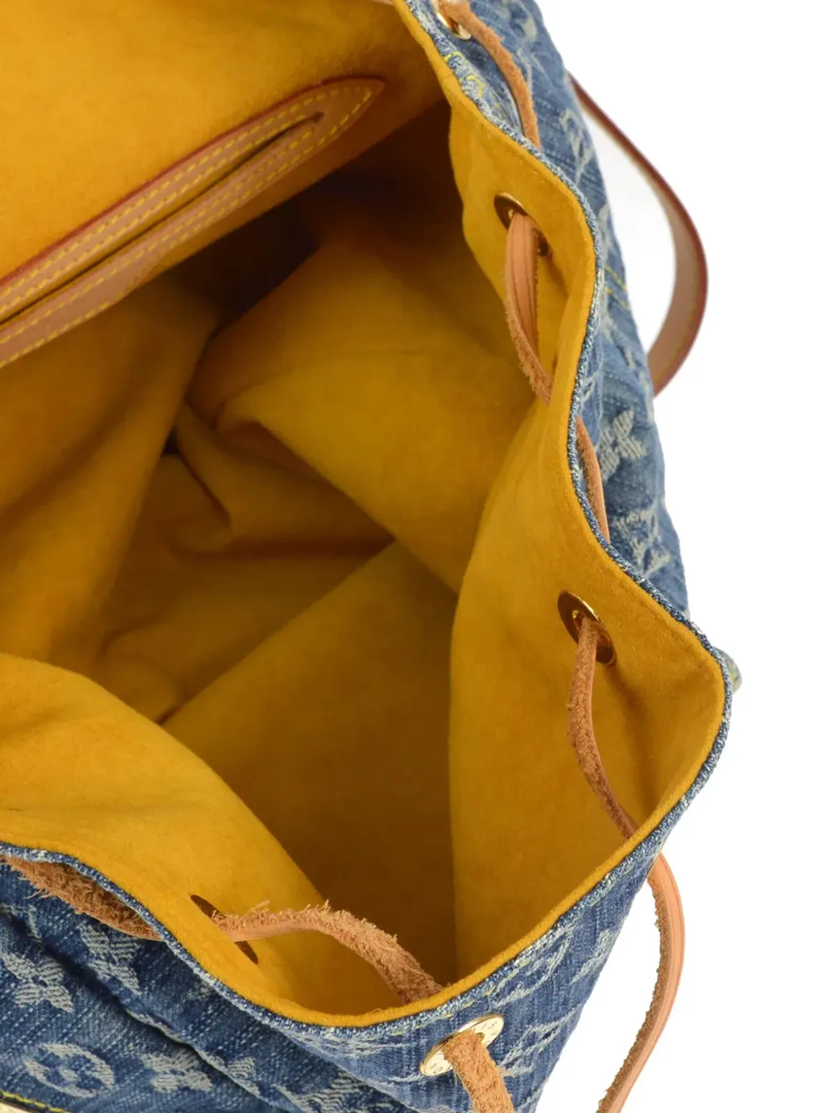 Louis Vuitton ビンテージ モノグラムデニム バックパック - 画像4