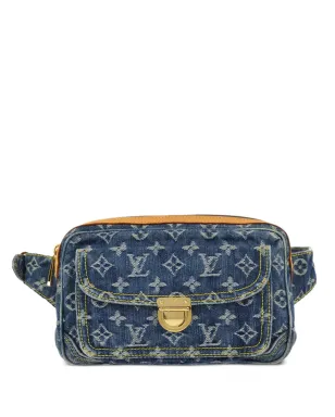 ビンテージ Louis Vuitton モノグラムデニム ベルトバッグ - サムネイル1